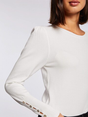 Morgan Пуловер 'MGRIS' в бяло