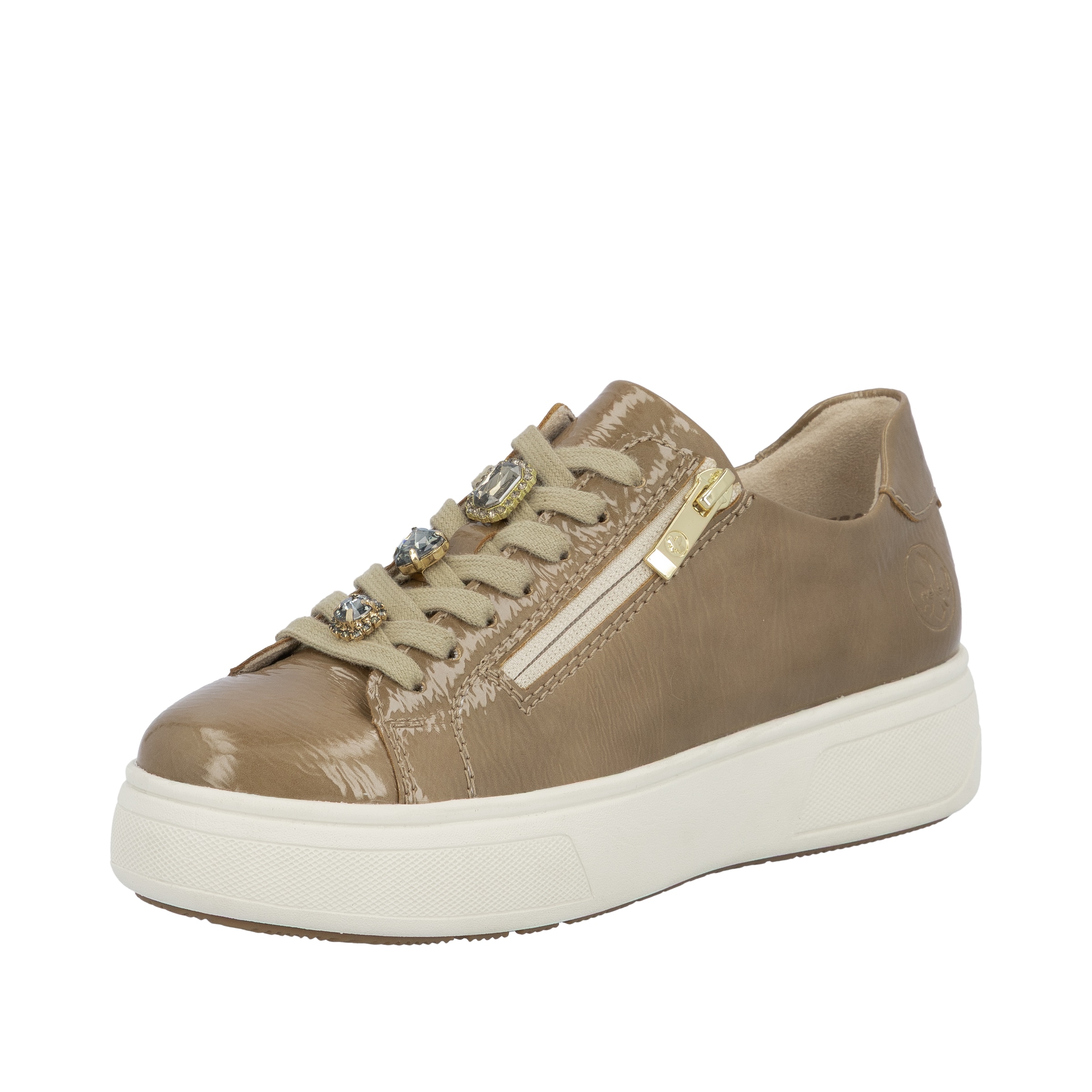 Rieker Sneaker in Beige: Vorderseite