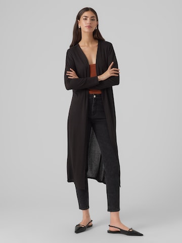 VERO MODA Knitted coat 'BRIANNA' in Black: front
