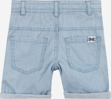 UNITED COLORS OF BENETTON Regular Shorts in Blau