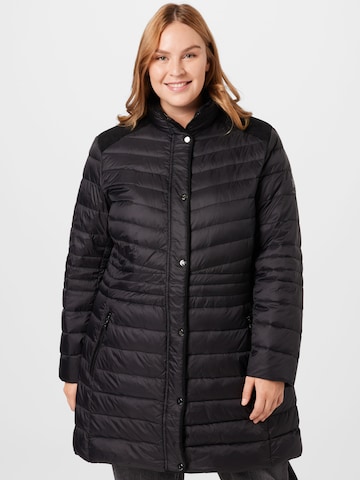 Lauren Ralph Lauren Winter Coat in Black: front