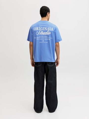 JACK & JONES Shirt 'JORNorrebro' in Blue