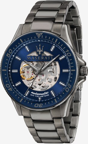 Maserati Analoog horloge in Grijs: voorkant