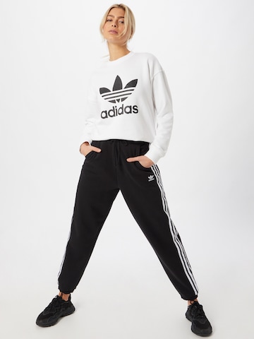 ADIDAS ORIGINALS Sweatshirt 'Trefoil Crew' in Wit