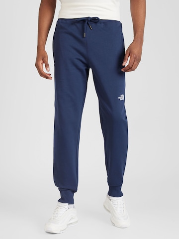 THE NORTH FACE Tapered Broek in Blauw: voorkant