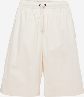 Nike Sportswear Loosefit Kalhoty – bílá: přední strana