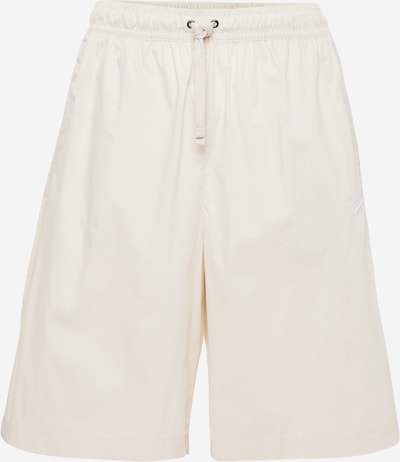 Pantaloni Nike Sportswear pe alb natural, Vizualizare produs