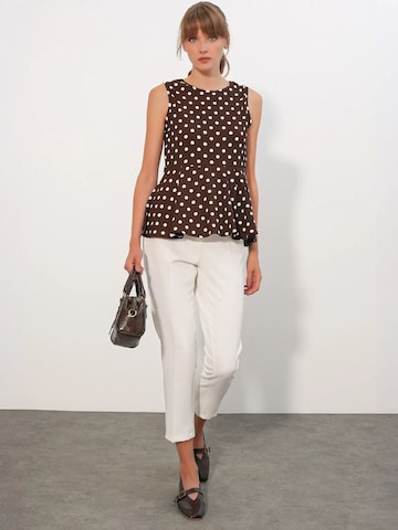 Bigdart Blouse in Bruin