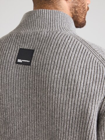 KARL LAGERFELD JEANS Kardigán - Sivá