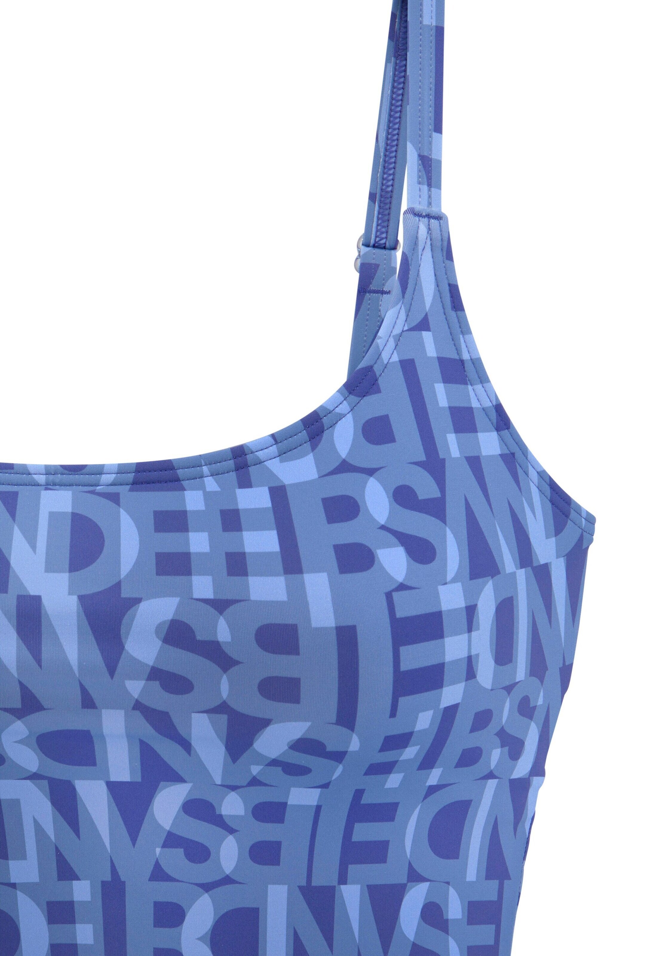 ElbsandBustier Tankini top - plava boja