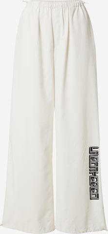 Wide leg Pantaloni 'Lia' di millane in bianco: frontale