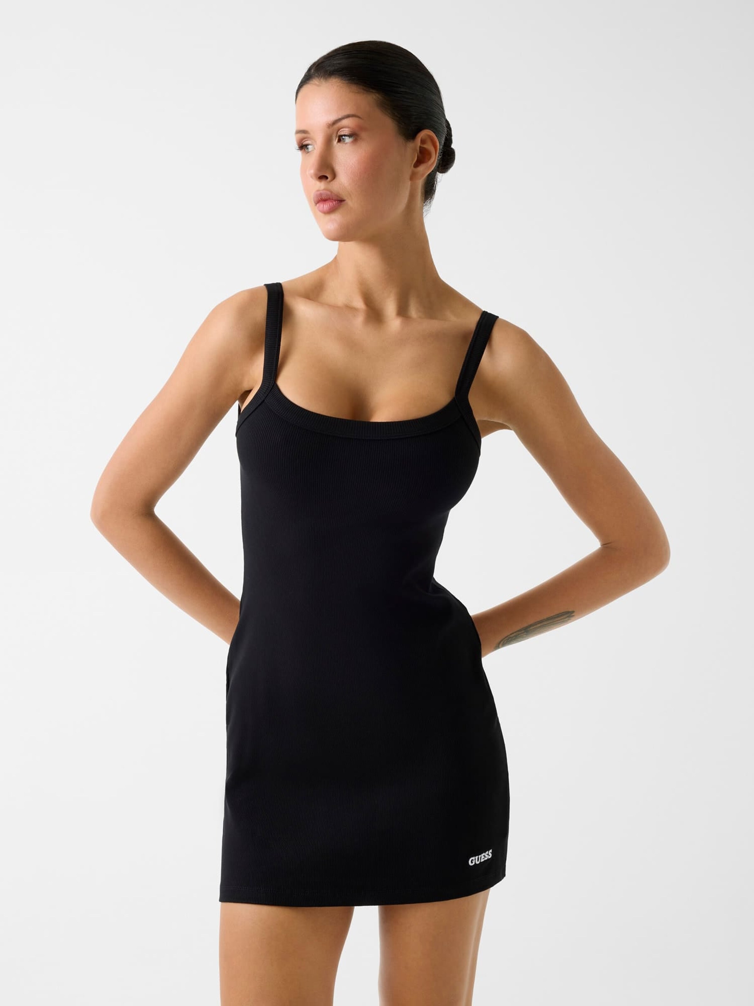 GUESS Kleid in Schwarz: Vorderseite