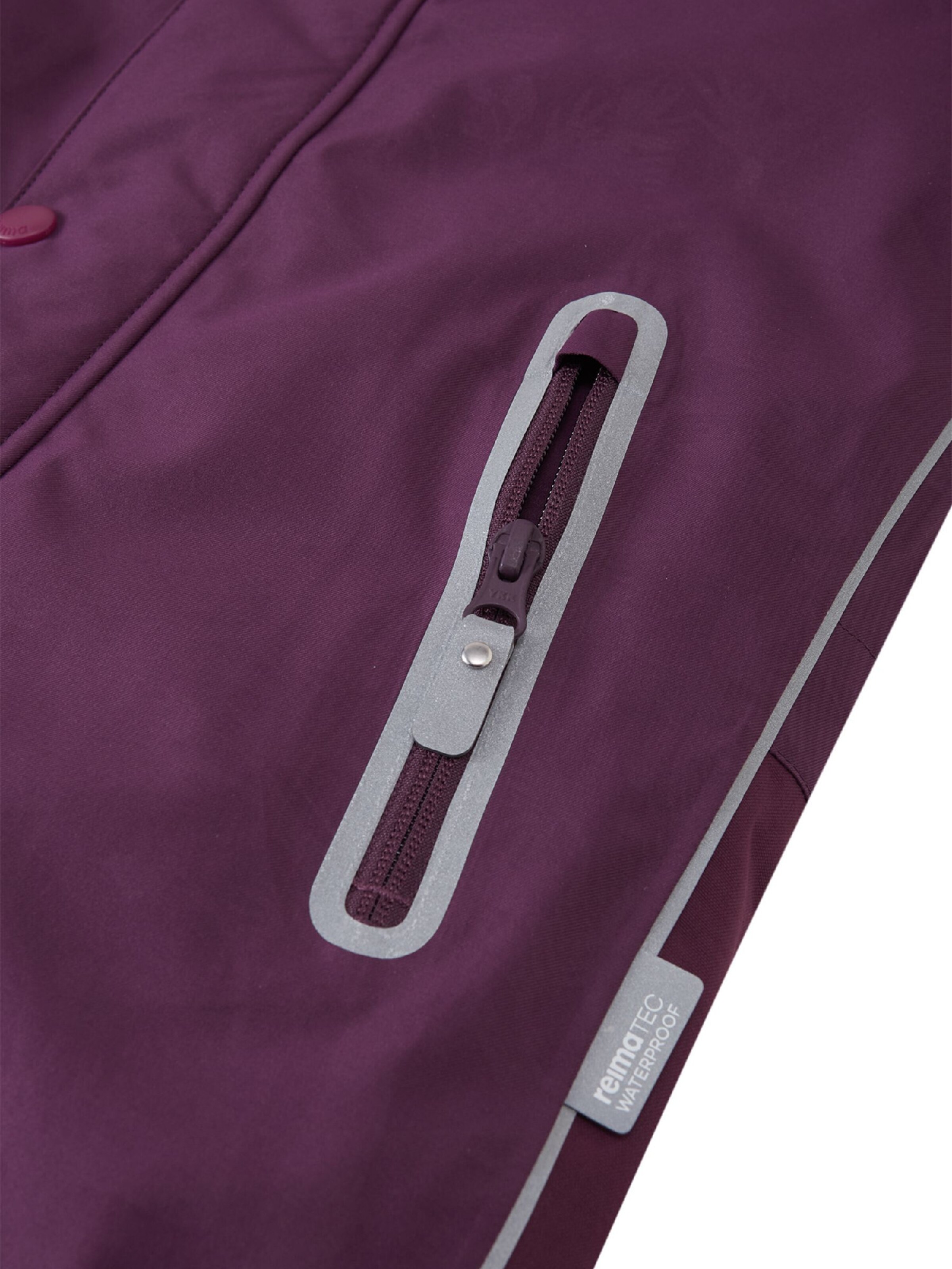 Reima Comfort fit Overall 'Kipina' in Lila: voorkant