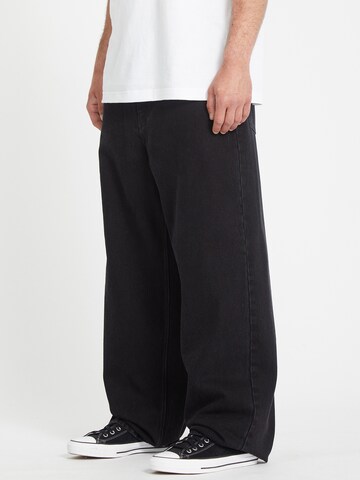 Volcom Wide leg Jeans 'Chillow' in Black