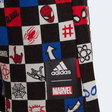 Completo per l'allenamento 'Marvel Spider-Man' di ADIDAS SPORTSWEAR in bianco