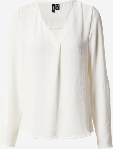 VERO MODA - Blusa 'VERA' em branco: frente