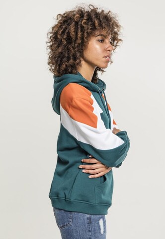 Urban Classics Mikina – zelená