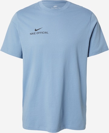 Nike Sportswear Póló 'OFFICIAL' - kék: elől