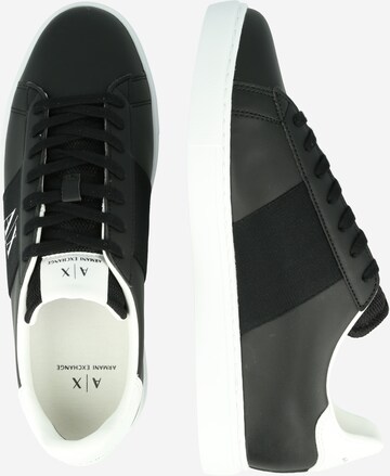 ARMANI EXCHANGE Platform trainers in Black