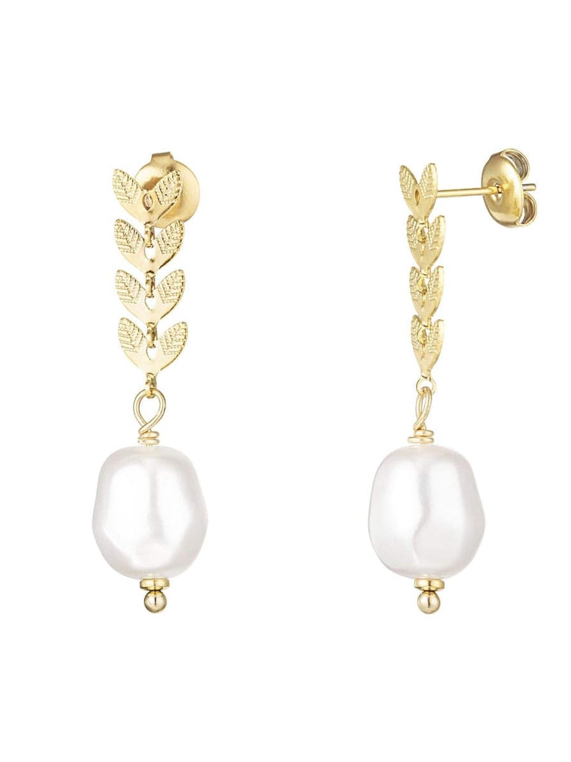 La Moda Me Ohrringe 'Greece'‌‌‌‌‌ in Gold: Vorderseite