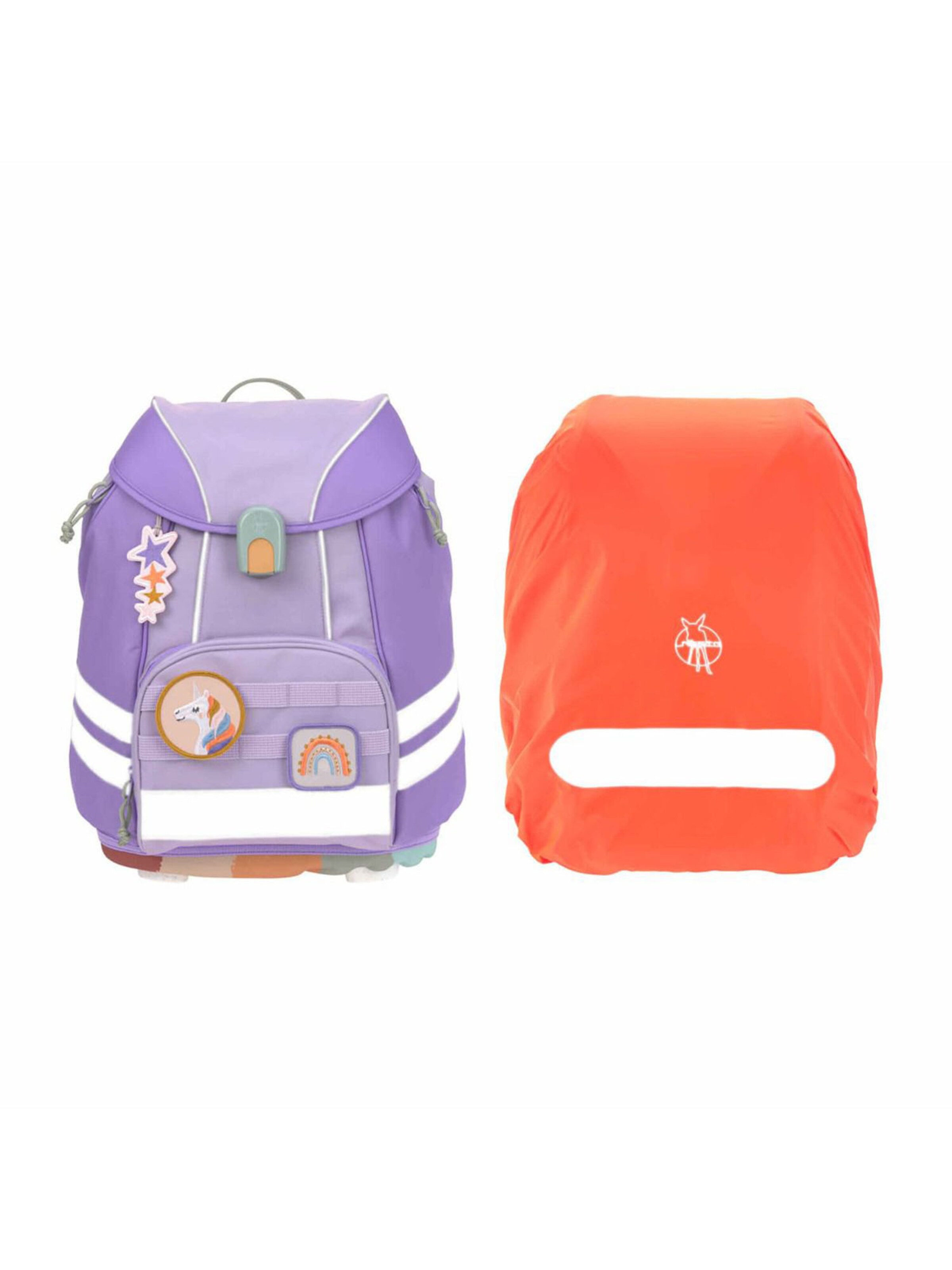 LÄSSIG Backpack 'Flexy Unique' in Purple