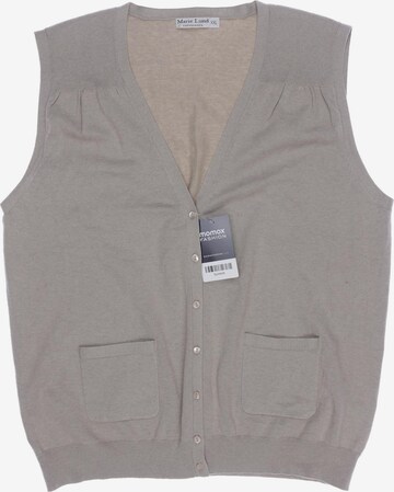 Marie Lund Vest in XXL in Beige: front