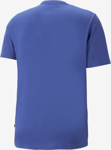 PUMA Λειτουργικό μπλουζάκι 'Essentials' σε μπλε