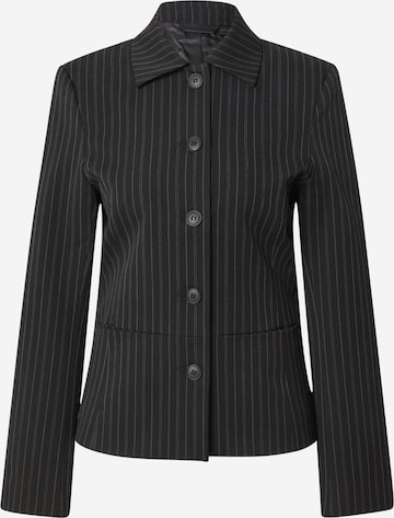 Geacă de primăvară-toamnă 'Leyla Lean' de la WEEKDAY pe negru: față