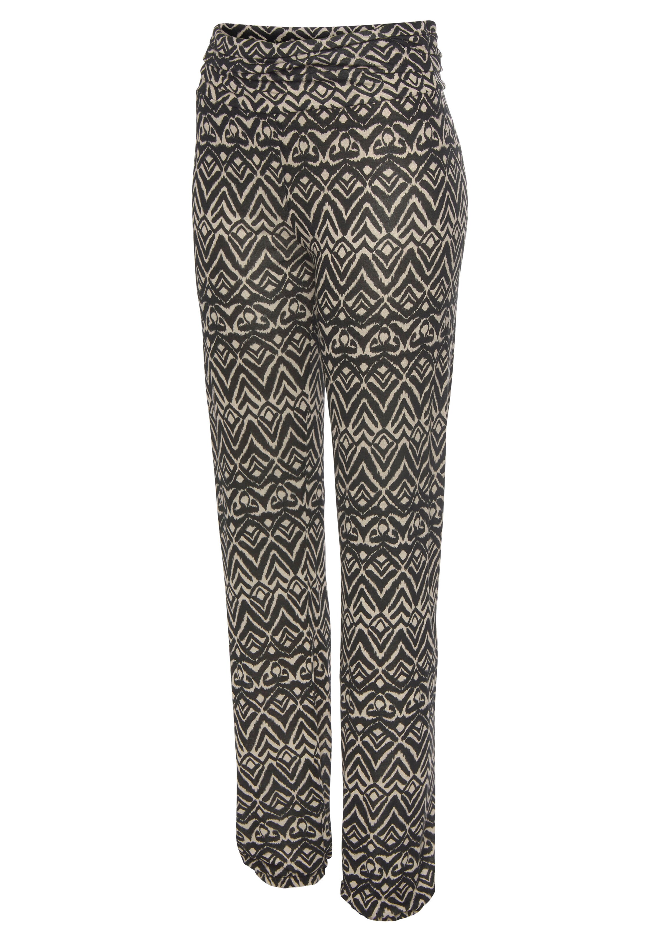 BUFFALO Tapered Trousers in Black