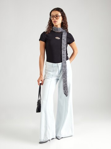 Wide Leg Jean 'D-AKII' DIESEL en bleu