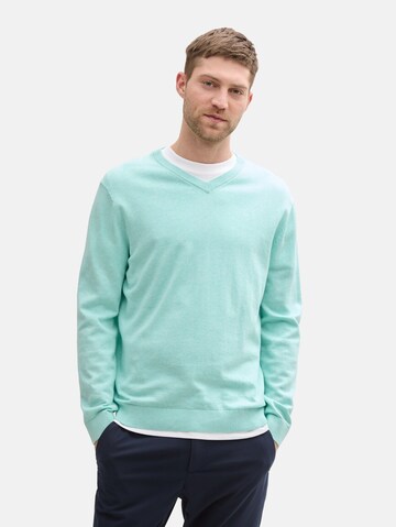 TOM TAILOR Pullover in Grün: Vorderseite