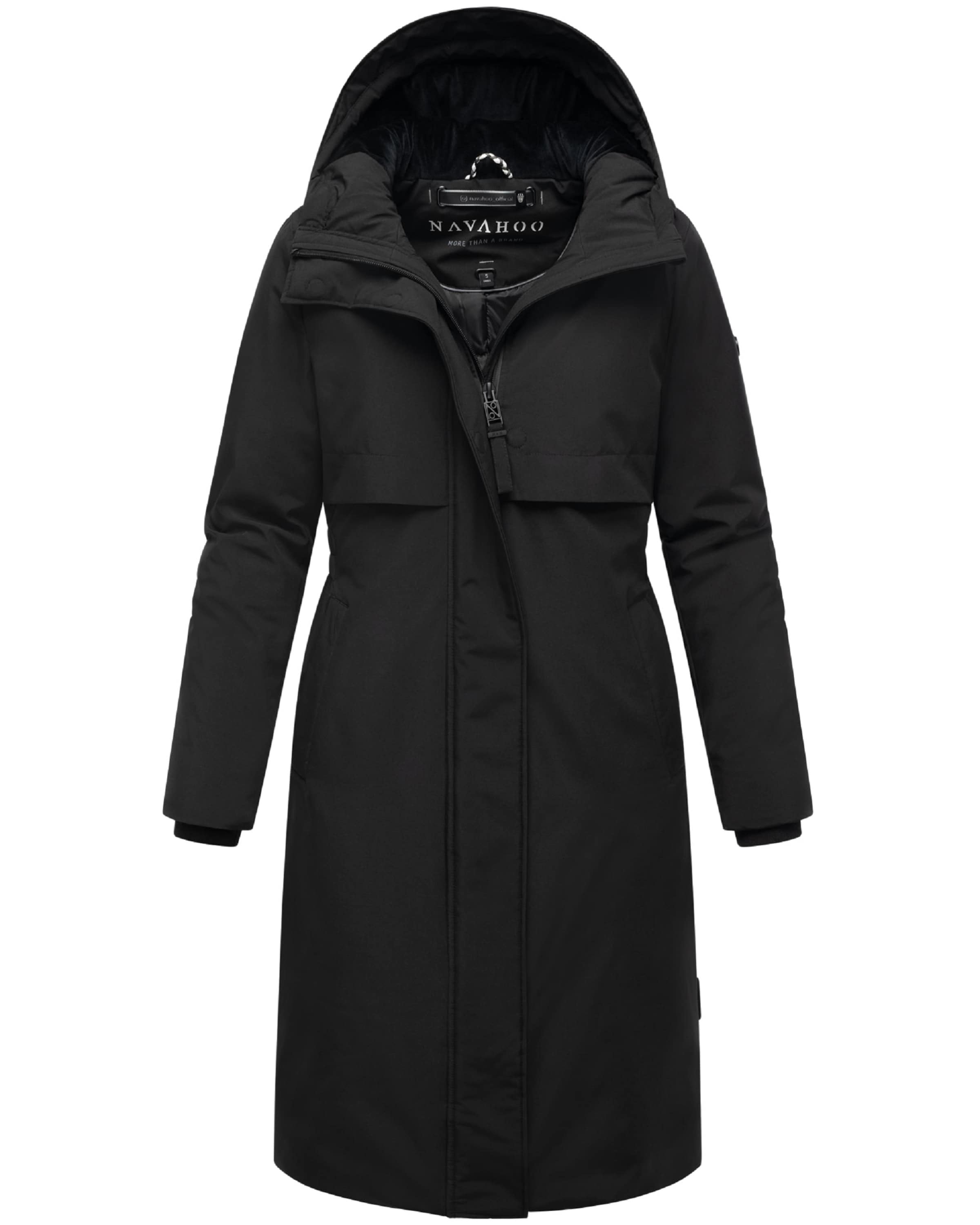 NAVAHOO Зимнее пальто 'Eismelodie 14' в Черный