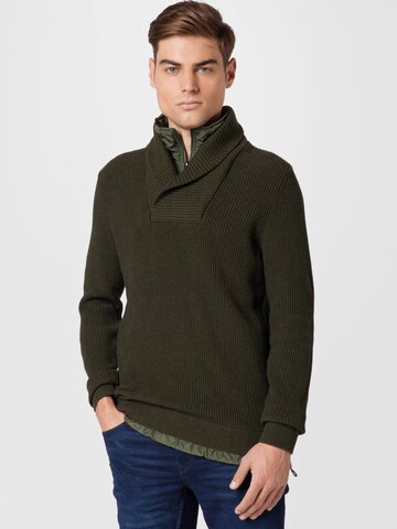 s.Oliver Sweater in Green: front