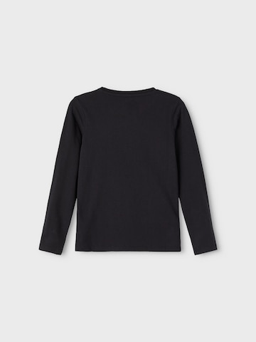 NAME IT Shirt 'Tano' in Schwarz