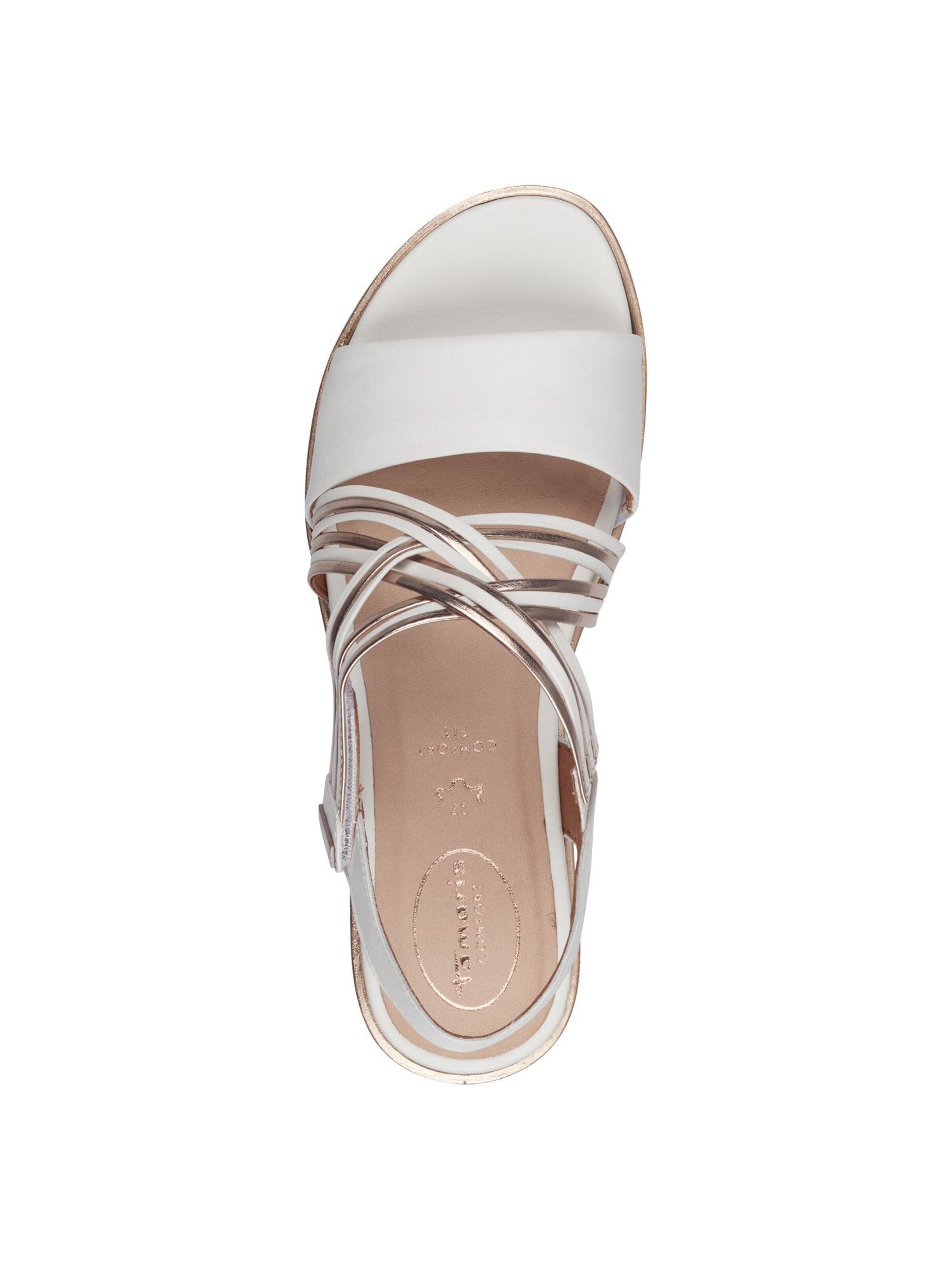 Sandales Tamaris en blanc