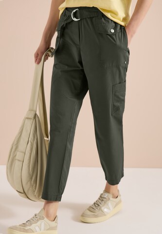 CECIL Slimfit Hose in Grün