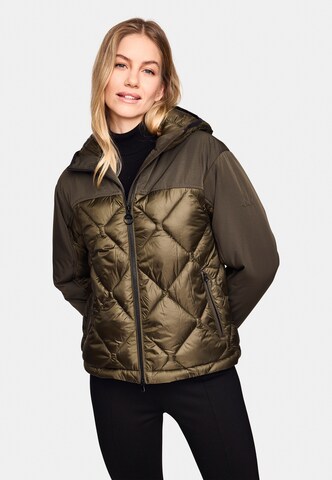 NEW CANADIAN Steppjacke 'CARINA' in Grün: Vorderseite