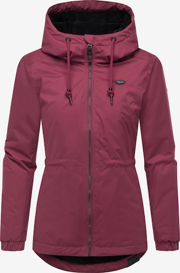 Ragwear Winterjacke 'Dankka' in burgunder, Produktansicht