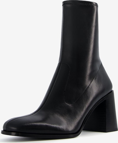 Botine Bershka pe negru, Vizualizare produs