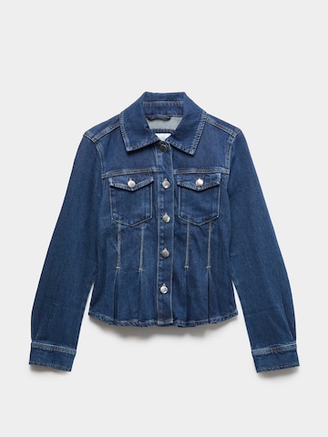 Veste mi-saison Marks & Spencer en bleu : devant
