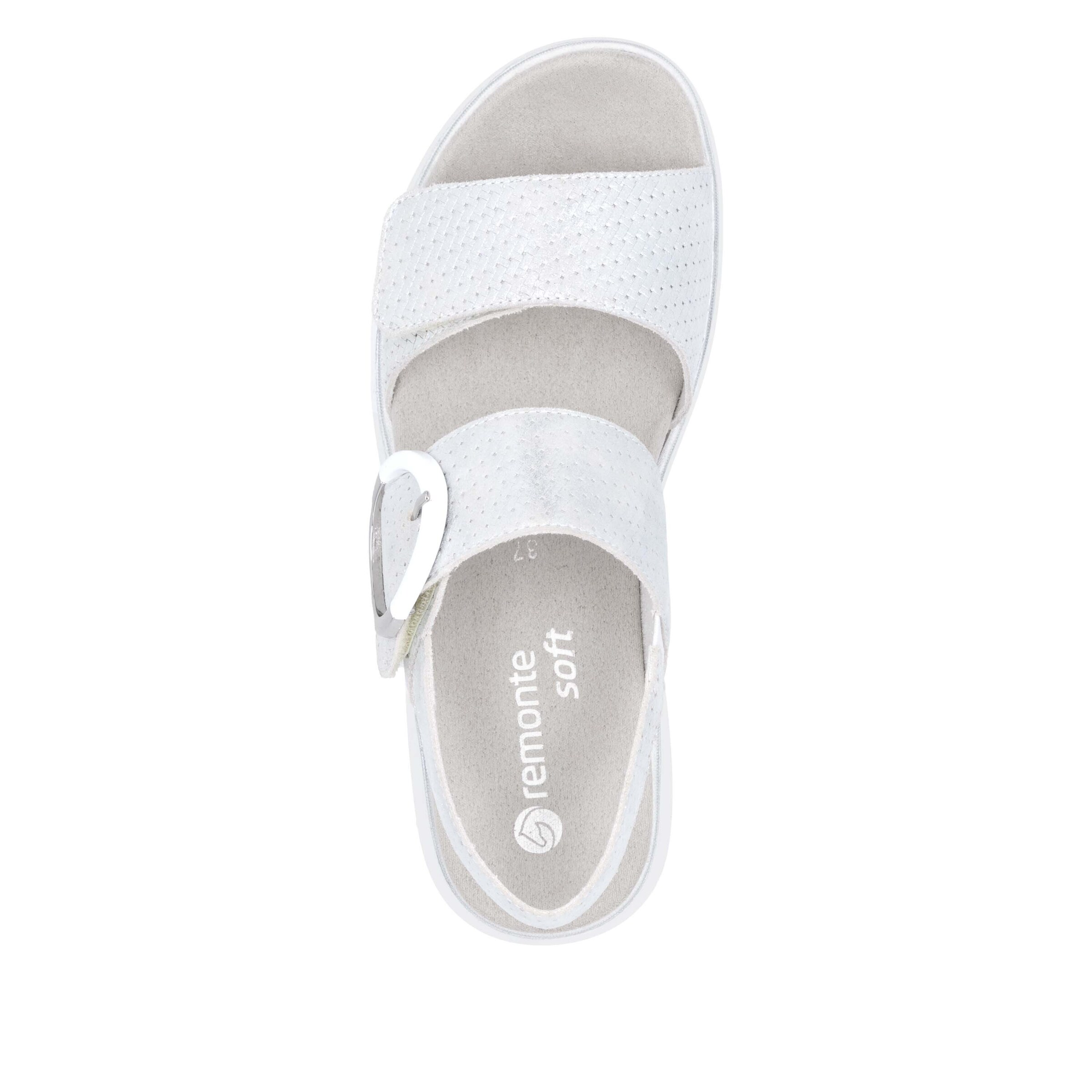 REMONTE Strap Sandals in Silver