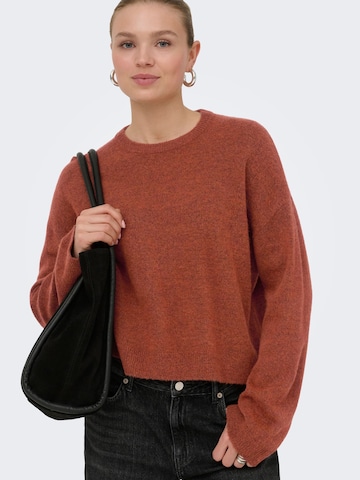 ONLY Pullover 'ONLSimoni' i rød