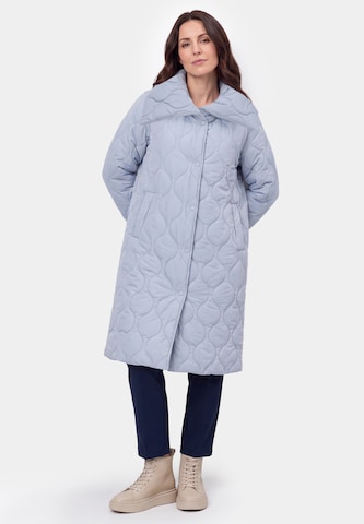 Manteau mi-saison usha BLUE LABEL en bleu : devant