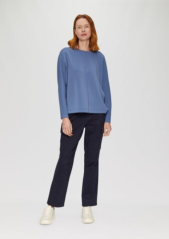 s.Oliver Sweatshirt 'Scuba' in Blauw