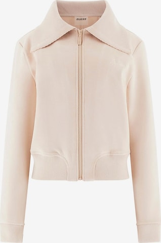 GUESS Sweatshirt in Beige: Vorderseite