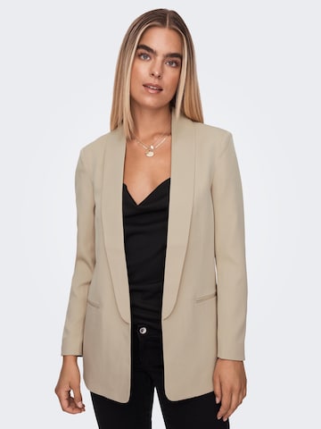 Blazer 'Dubby' ONLY en beige : devant