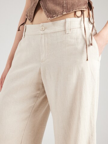 HOLLISTER Wide leg Broek 'LIVVY' in Beige