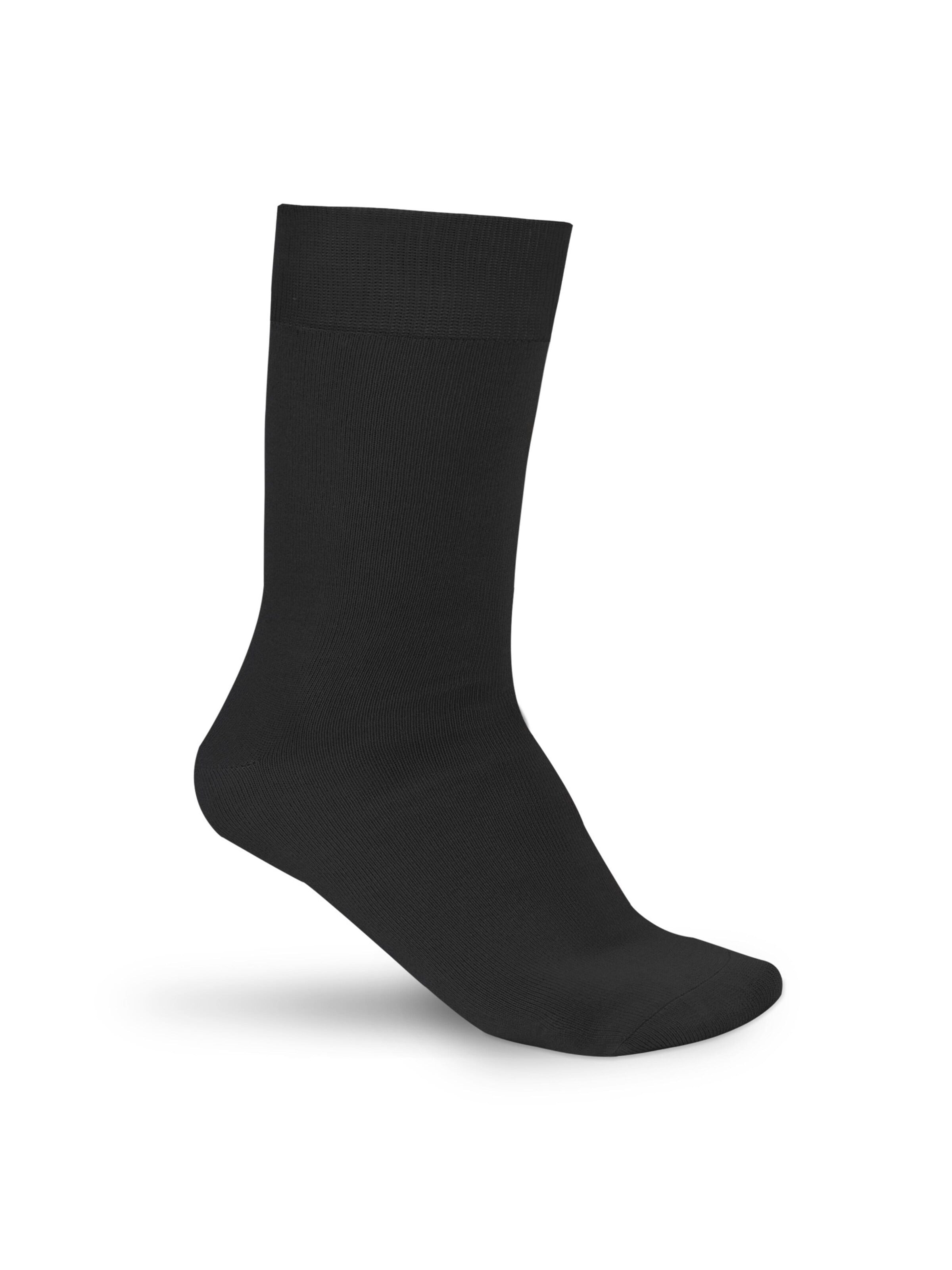 Chaussettes 'The Bamboo Classics Bamboe Sokken - 8 Paar' Hipperboo en gris : devant