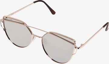 Urban Classics Sunglasses 'July' in Gold: front