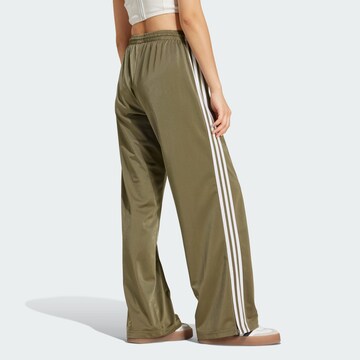 ADIDAS ORIGINALS Wide leg Pants 'Firebird' in Green